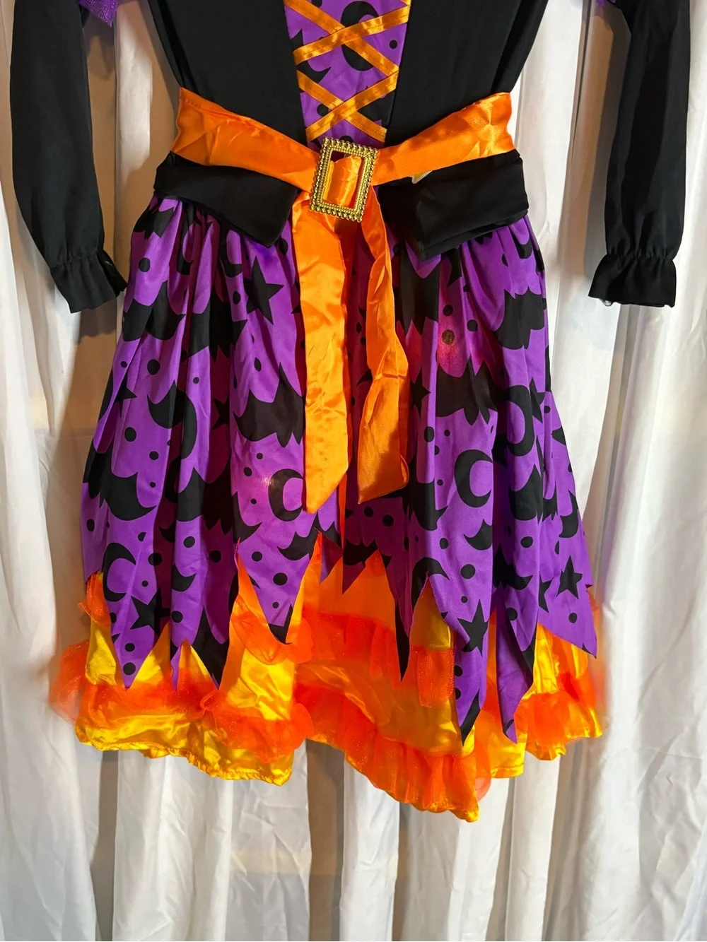 🎃LIGHT UP BAT WITCH TUTU   Costume NWOT Size S